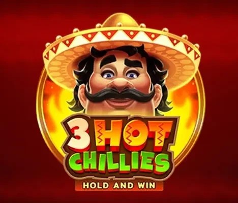 3 Hot Chillies logo by 3 Oaks Gaming at Casino Kingdom