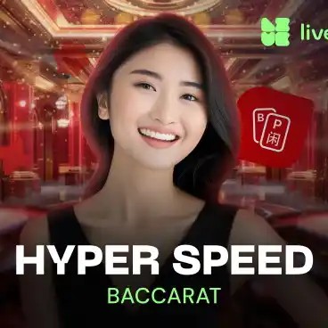 Hyper Speed Baccarat slot icon by Evolution, available at Casino Kingdom