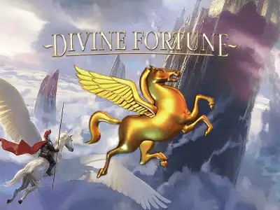Divine Fortune game by NetEnt – logo hosted on Casino Kingdom