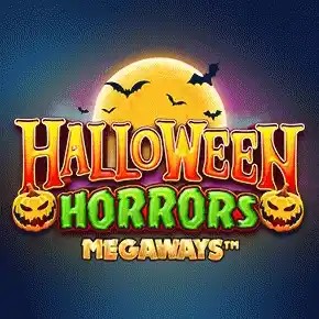 Halloween Horrors Megaways logo – Megaways by Iron Dog Studio at Casino Kingdom