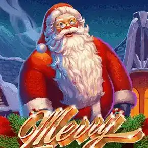 Official Megaways logo: Merry Megaways by Iron Dog Studio at Casino Kingdom
