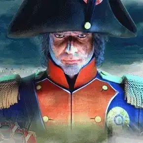 Napoleon Megaways casino game by Blueprint Gaming – featured logo at Casino Kingdom