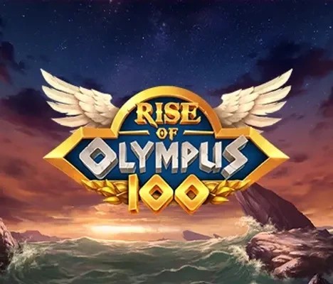 Rise of Olympus 100 slot visual from Play'n GO available on casino-kingdom.de