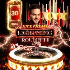 Live Dealer logo of XXXtreme Lightning Roulette from Pragmatic Play at Casino Kingdom